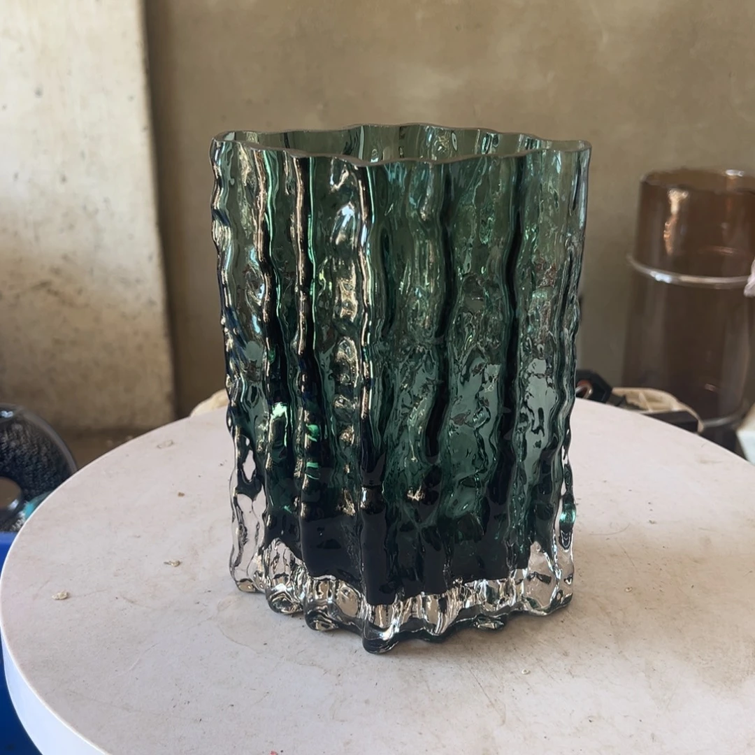 弘扬琉璃花器高度20