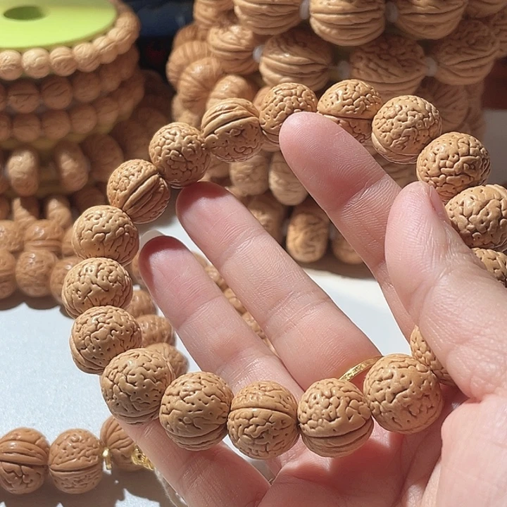 晨***当桃核吊坠桃核手串玲珑塔59