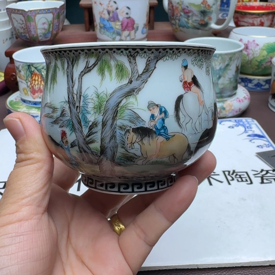 景德镇手工手绘展示