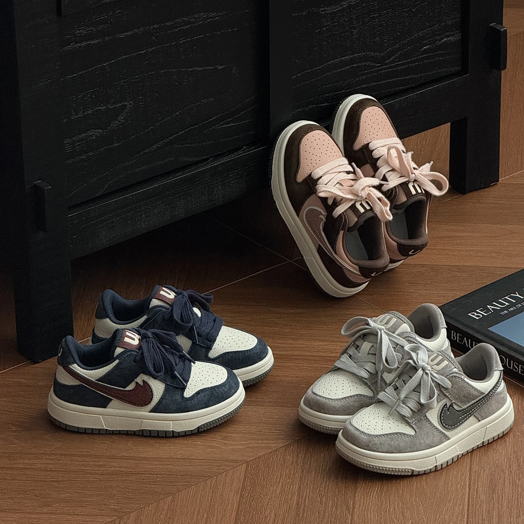 〖AirForce〗儿童板鞋休闲运动童鞋秋季魔术贴 256291