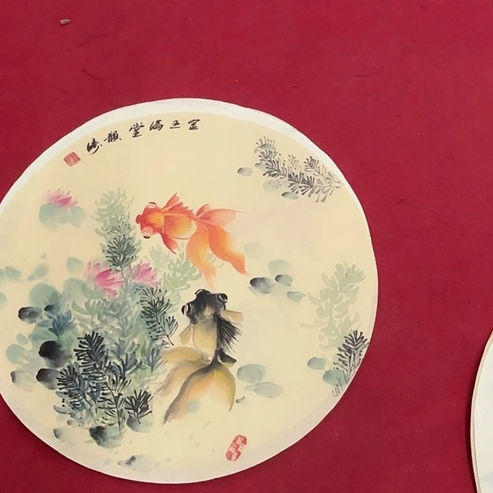 国画花鸟的翅膀是一个巨大