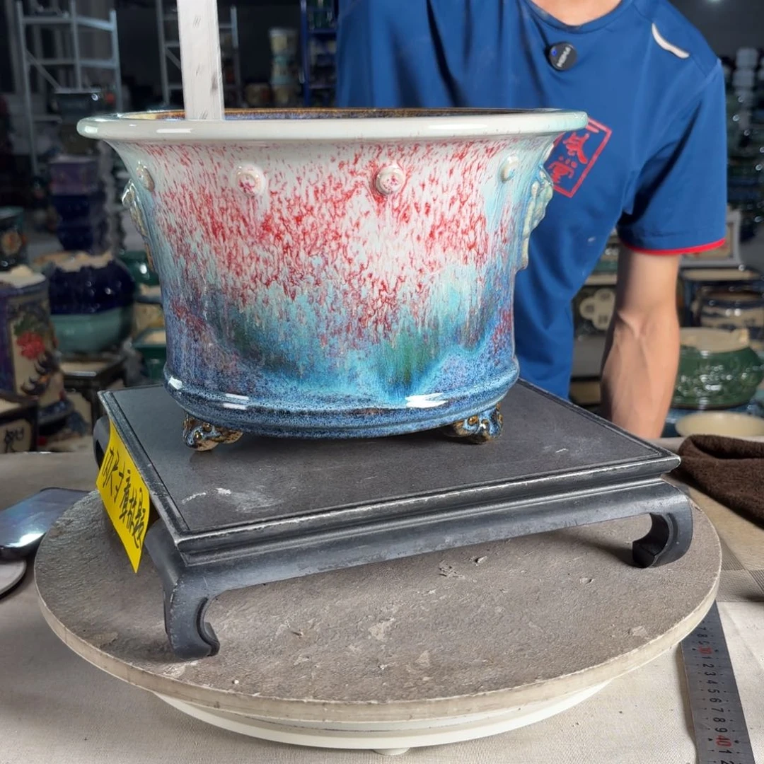 一风堂石湾花盆 内25*16