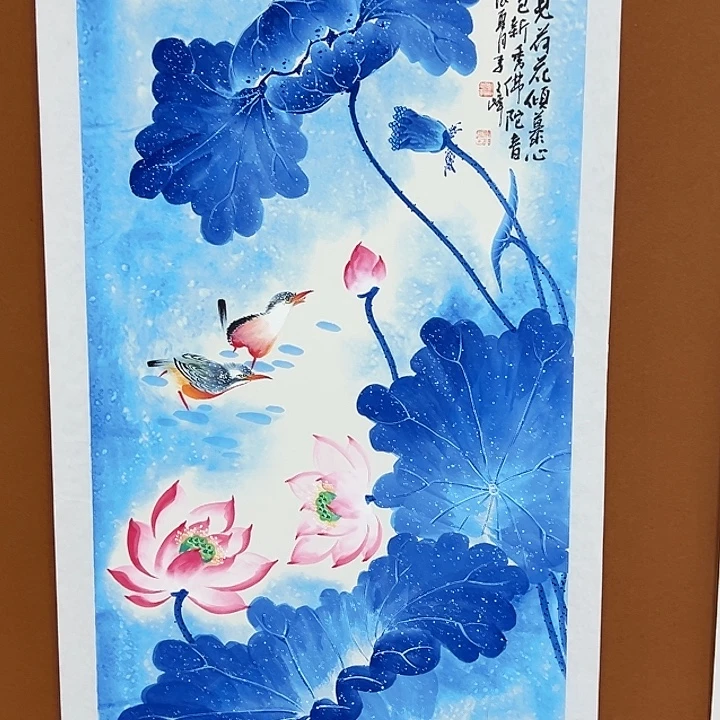 国画李文峰的画作