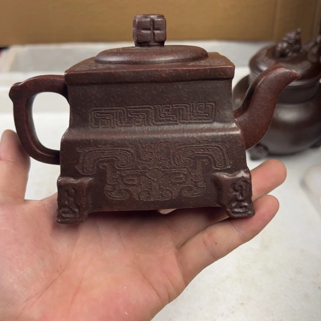 茶壶紫砂宜兴原矿紫砂壶350毫升容量