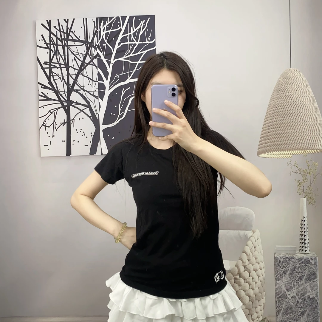 95新 Chrome Hearts/克罗心 麦殿/半袖T恤S码/241228VZZWS51