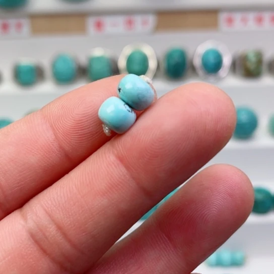 未镶嵌绿松石珠宝奇石