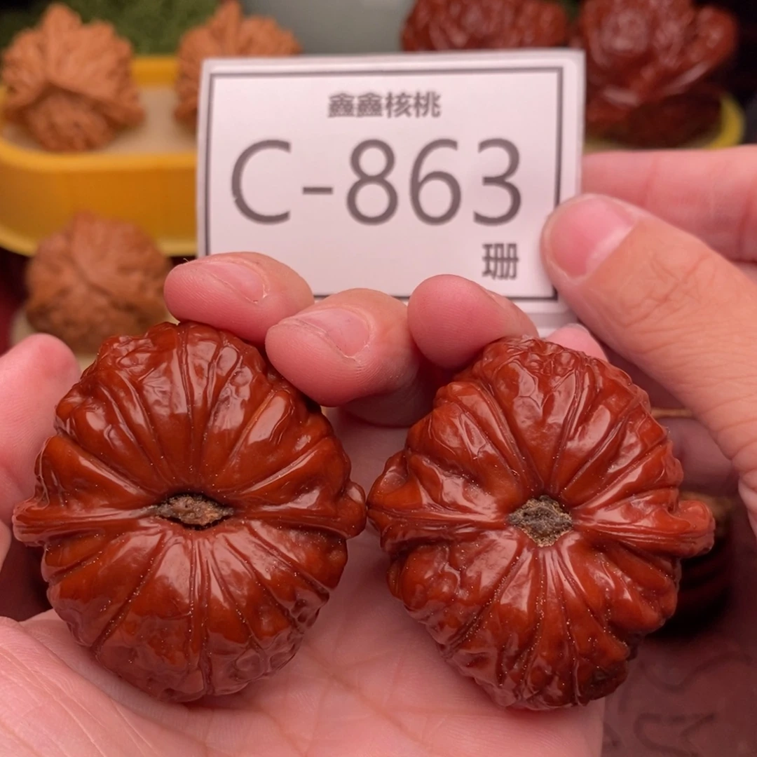 桃核把件南瓜41…..