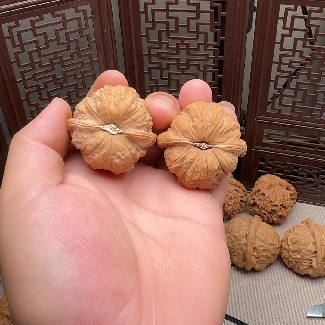 ****木把件文玩核桃全品南瓜