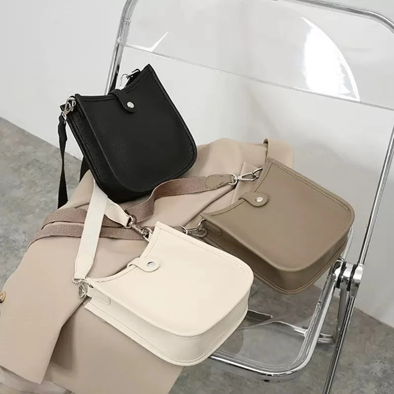 伊芙琳真皮单肩网红女士包包斜挎钥匙包时尚休闲百搭复古小众简约