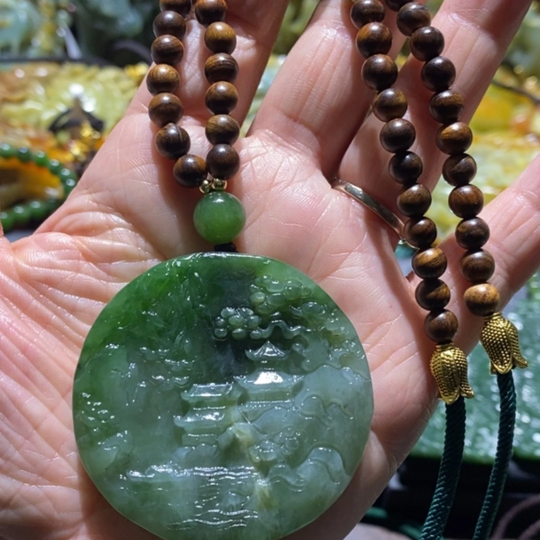 【闪购商品】岫玉毛衣链未镶嵌