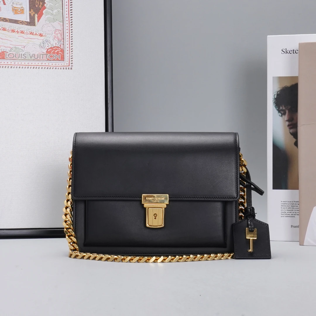 95新 YSL/圣罗兰 High school 小号 链条包【静文】BGD903400001