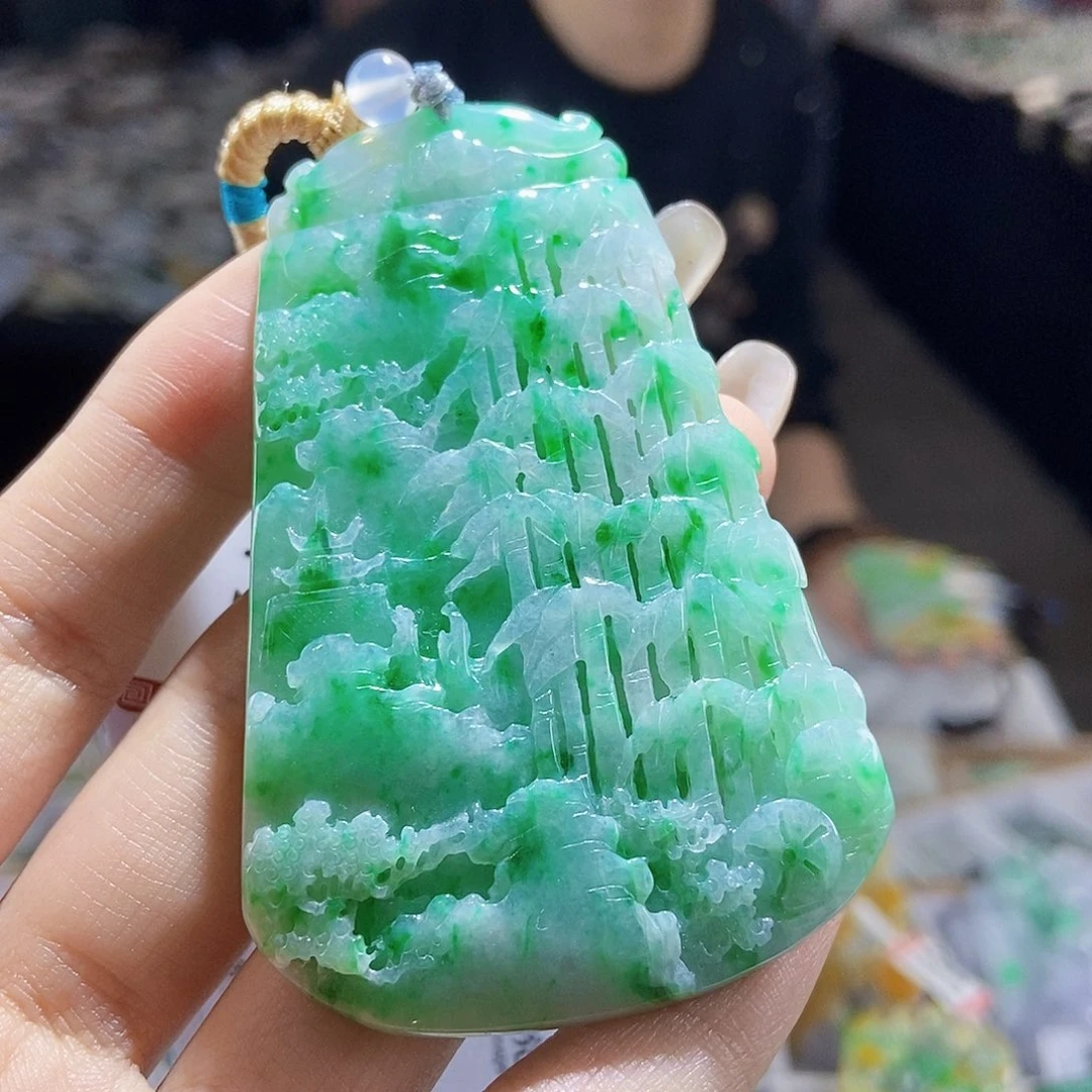 颈饰未镶嵌翡翠翡翠
