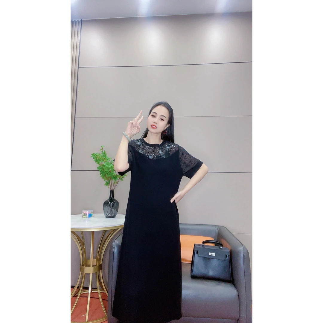 3757 新款针织打底裙大码女装连衣裙