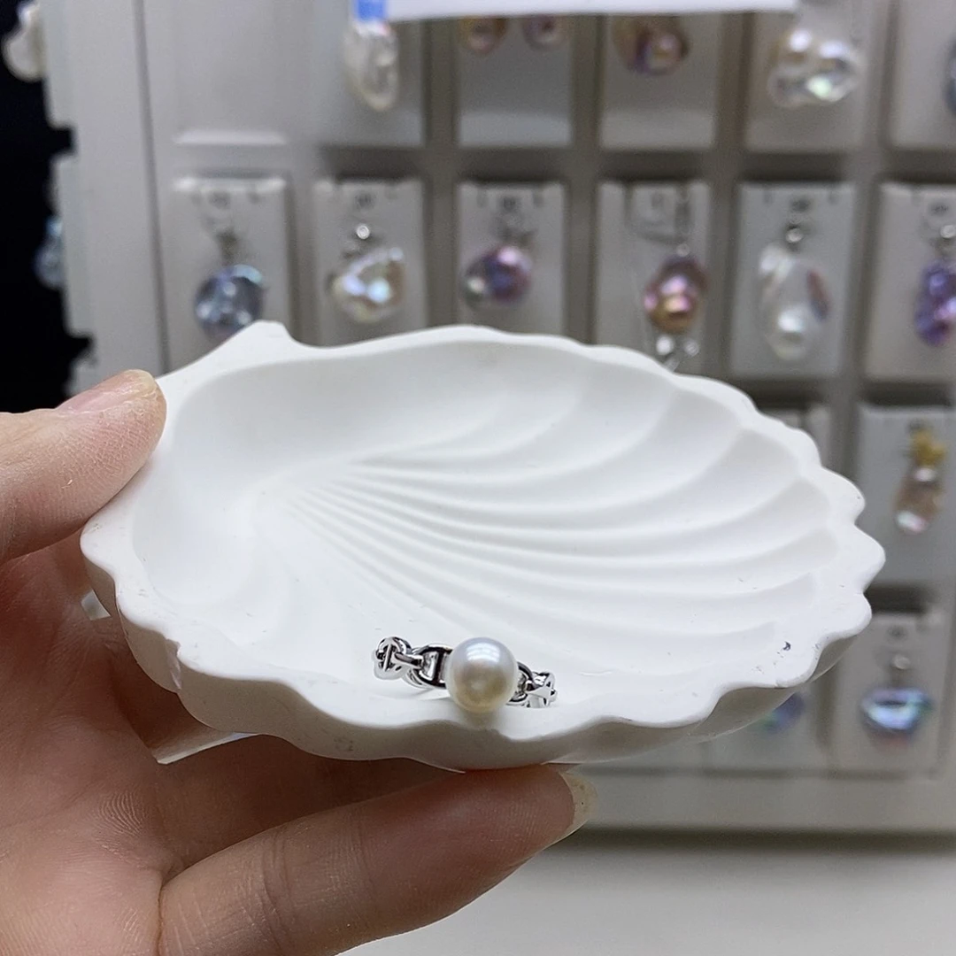 颈饰合金淡水珍珠