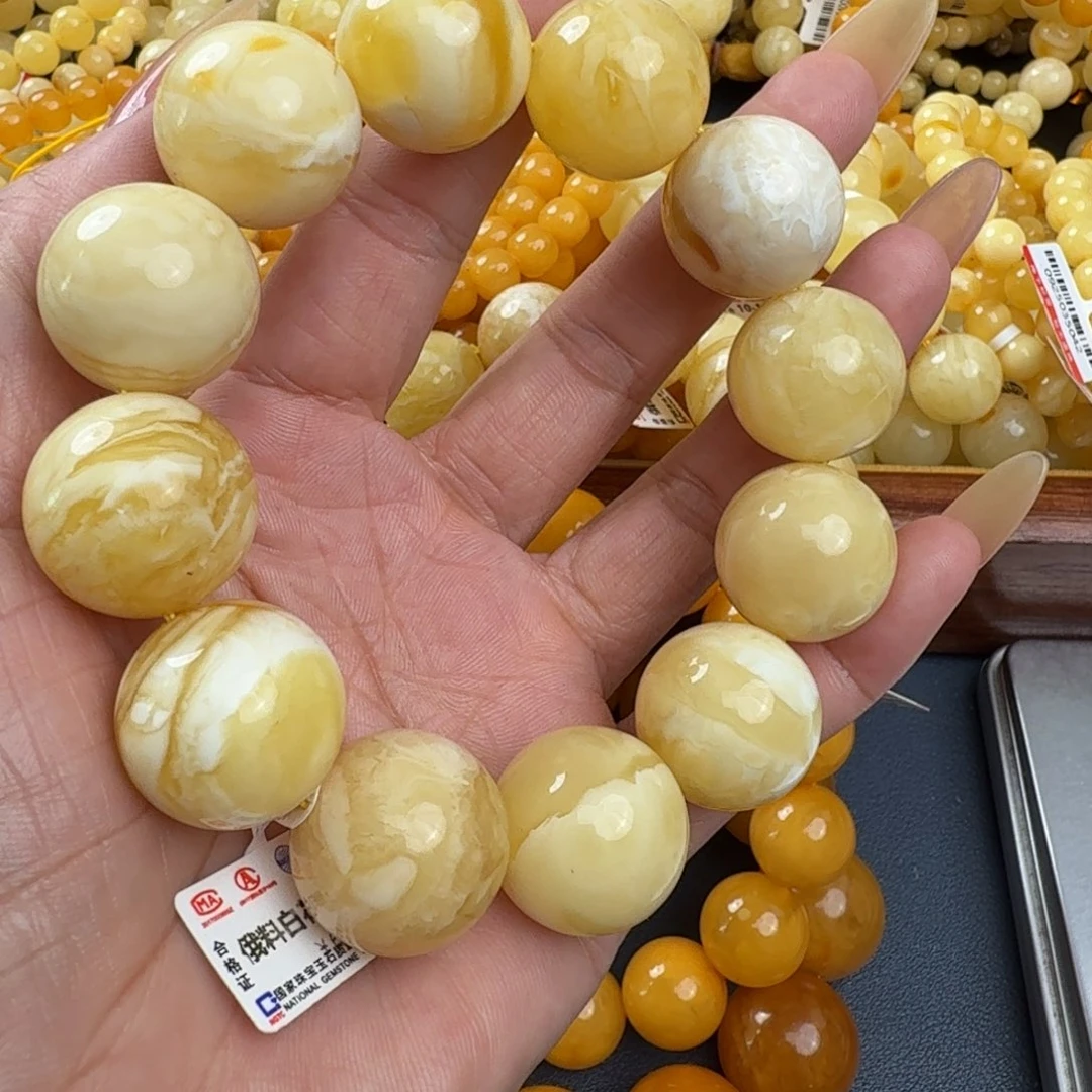 琥珀未镶嵌珠宝奇石