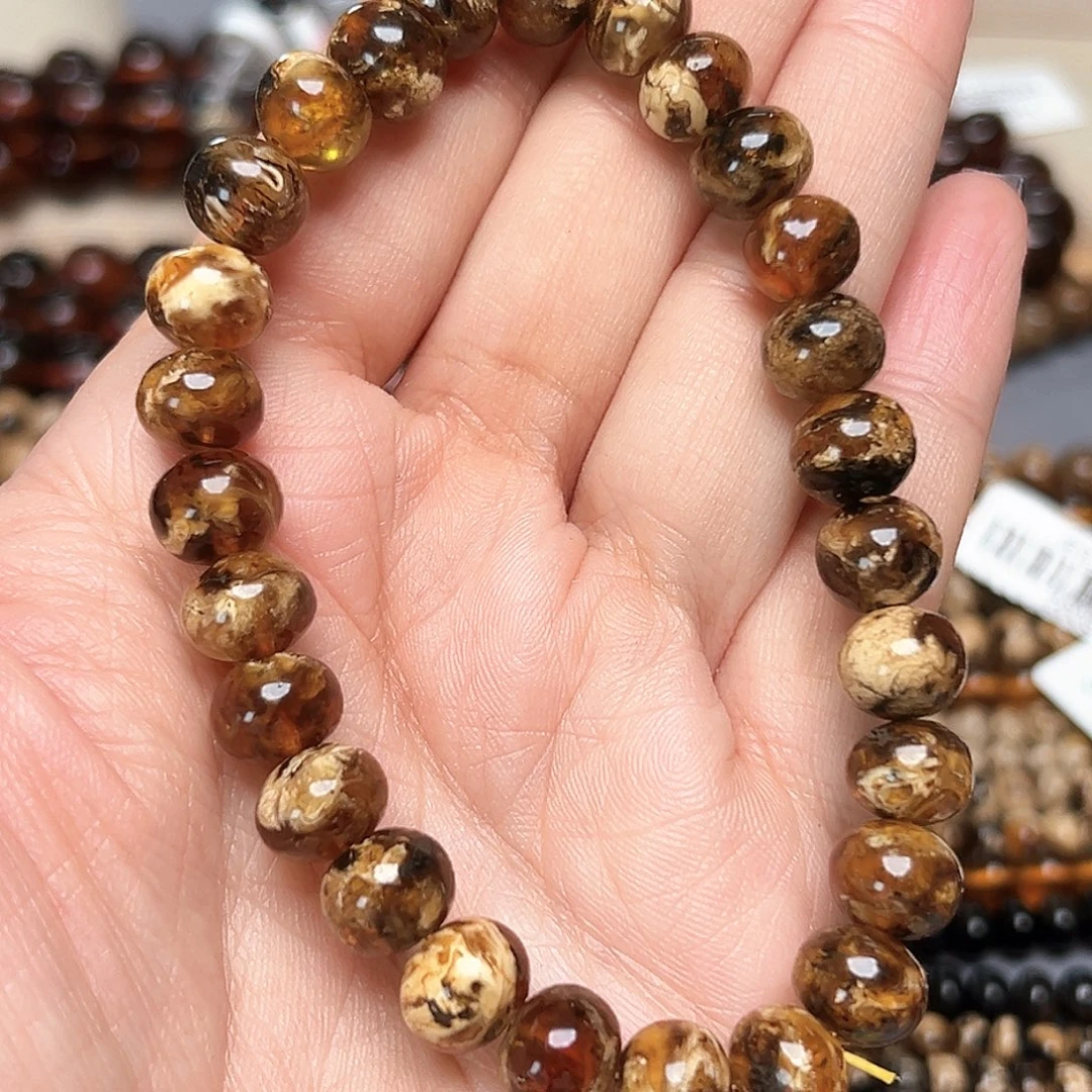 琥珀未镶嵌裸石抚顺琥珀九20364-1