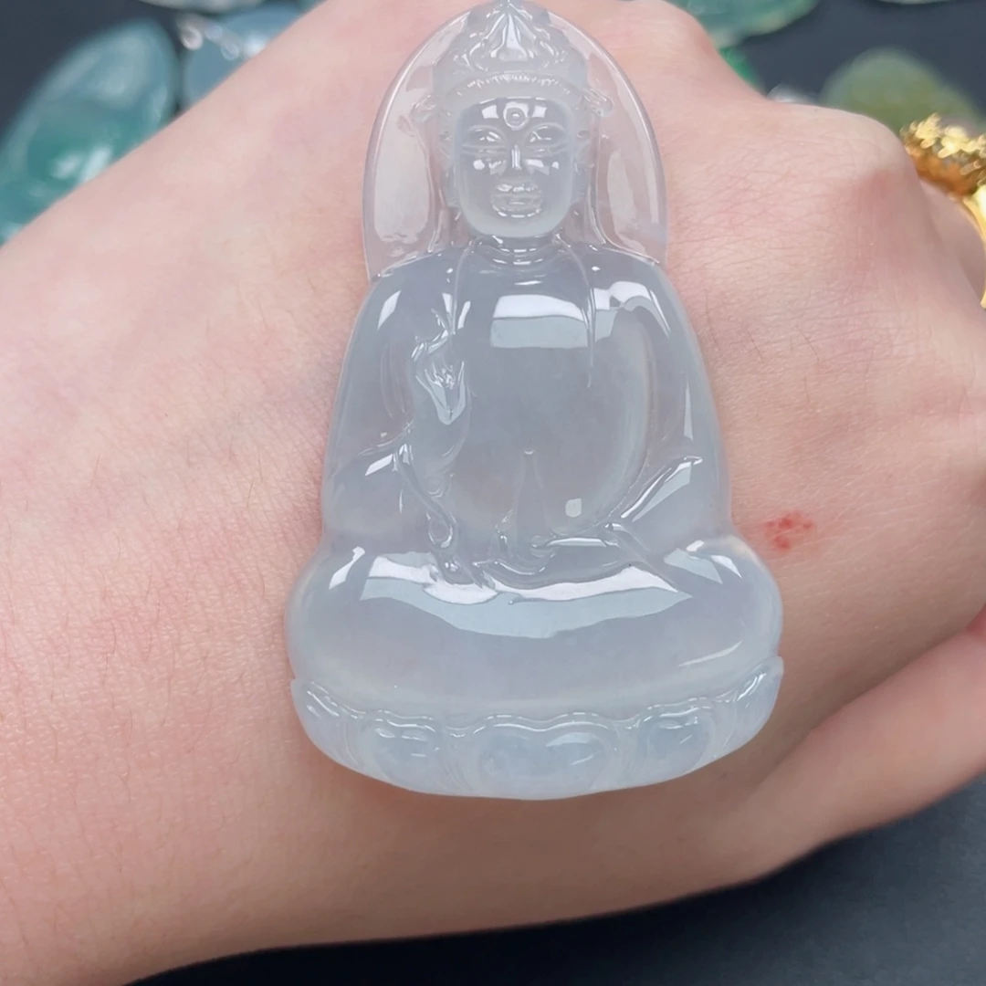 颈饰未镶嵌翡翠素衣