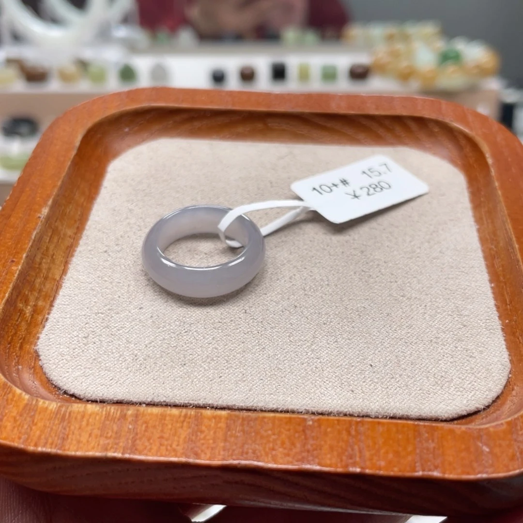 和田玉戒圈未镶嵌W*.15.7