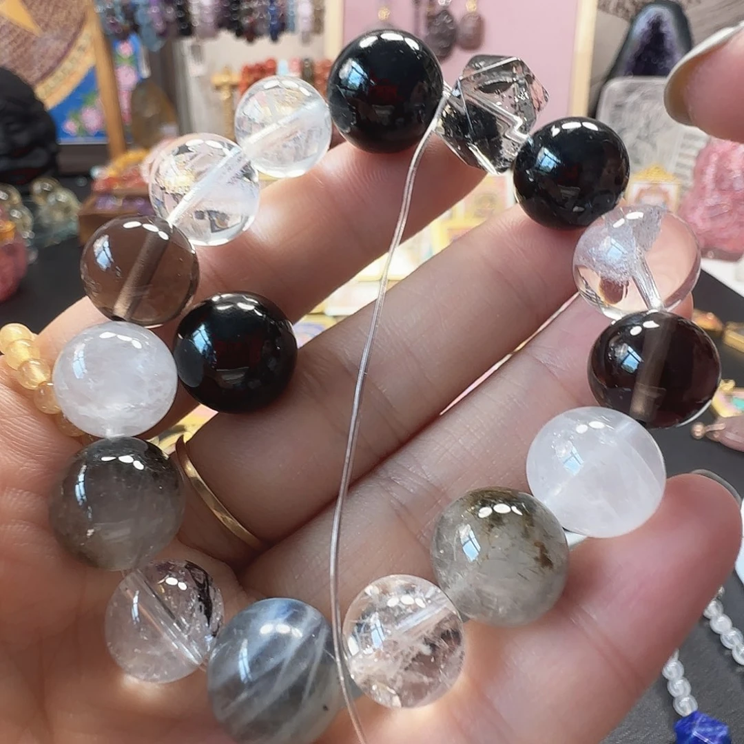 水晶手链未镶嵌万*半成品