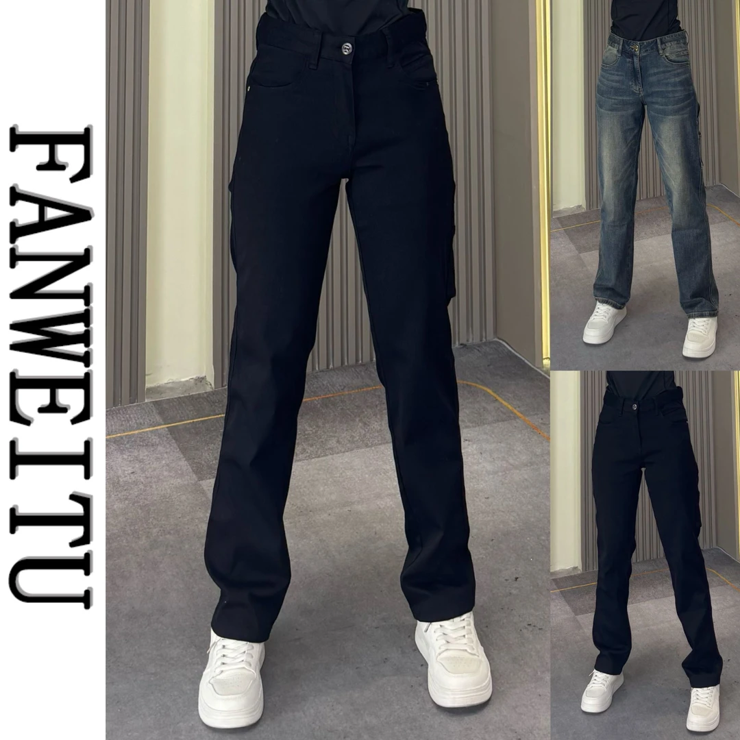 春夏新款男士高端亚麻棉直筒牛仔裤时尚百搭透气显瘦复古3306