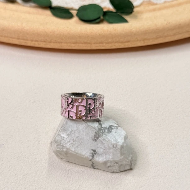 90新 DIOR/迪奥 【六六中古】孤品简约戒指th8431港15欧54