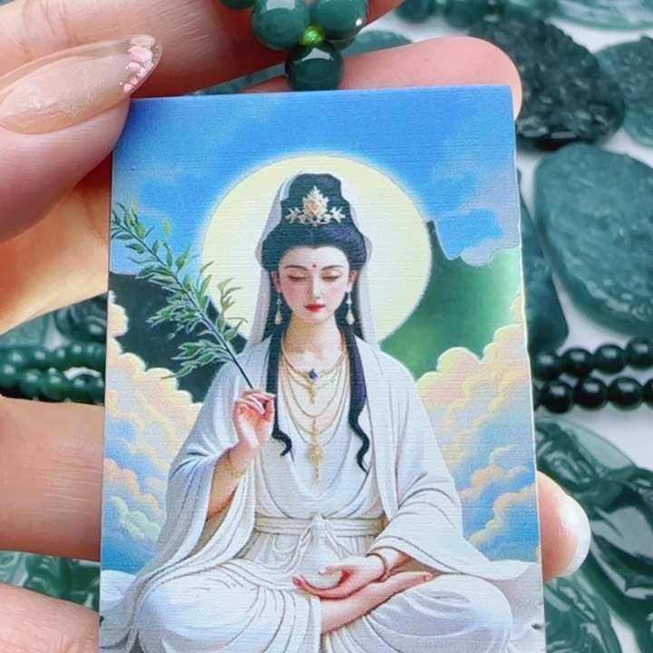 翡翠未镶嵌颈饰多样性发货天然A货翡翠