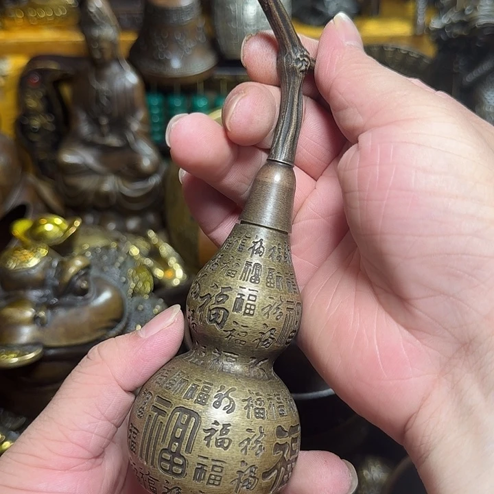 铜器摆件收收藏藏