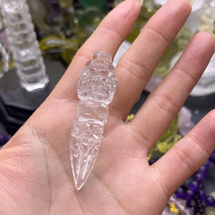 尔***宙水晶珠宝半成品未镶嵌摆件