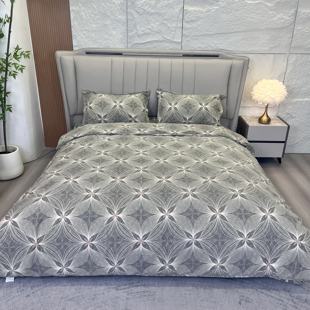 【梵曦专属】轻奢风纯棉磨毛四件套 循声