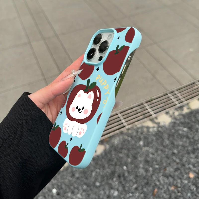 苹果西高地半包软壳适用苹果16/15promax手机壳iphone14/12/11/13