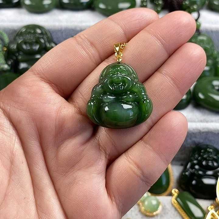 和田玉（碧玉）未镶嵌颈饰26