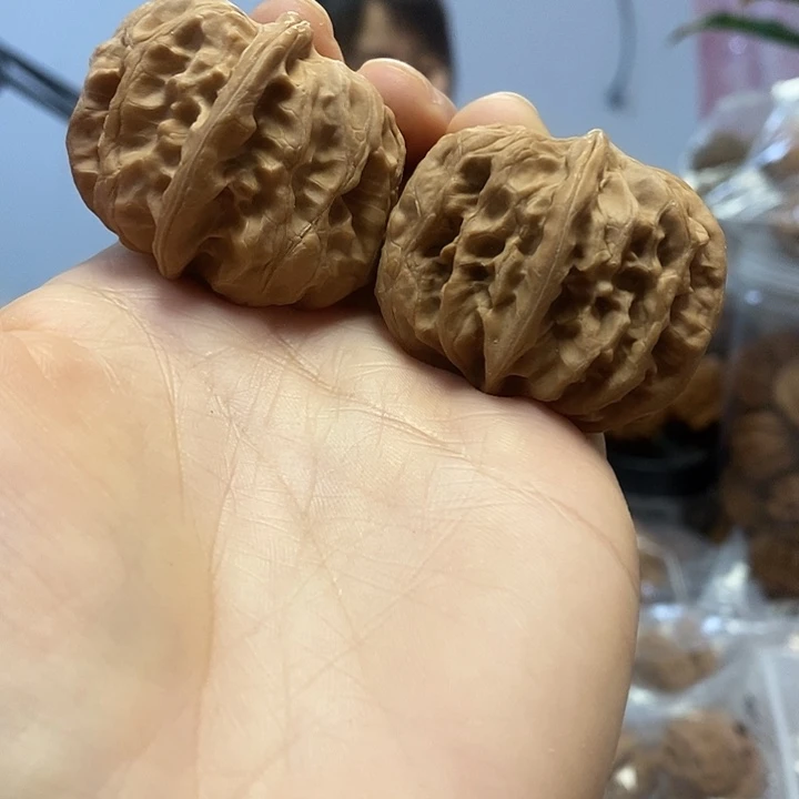 把件文玩核桃42平谷方块油