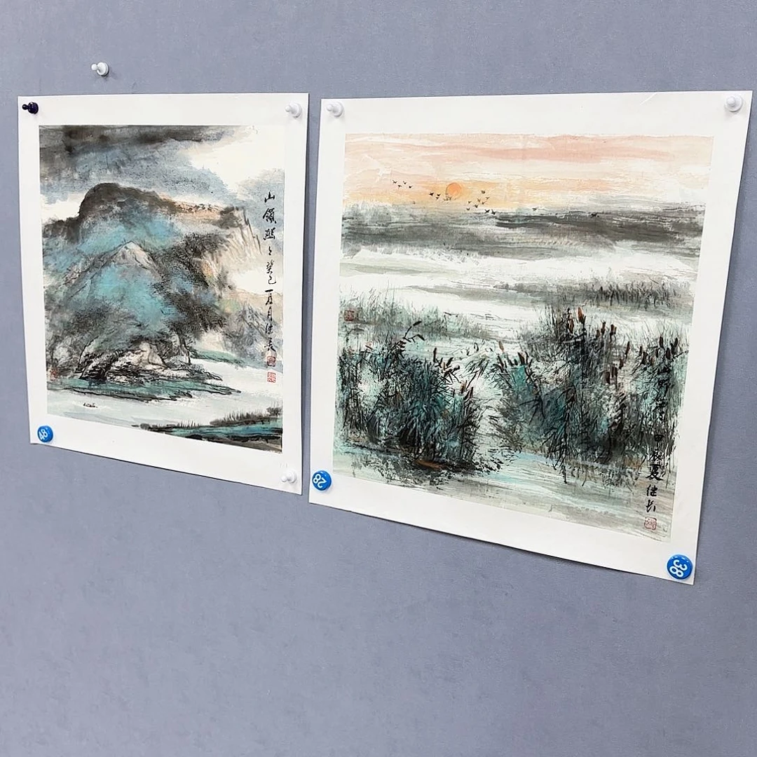 国画张老师作品分享