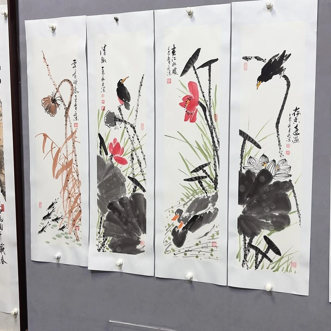国画亲笔手绘放心去藏