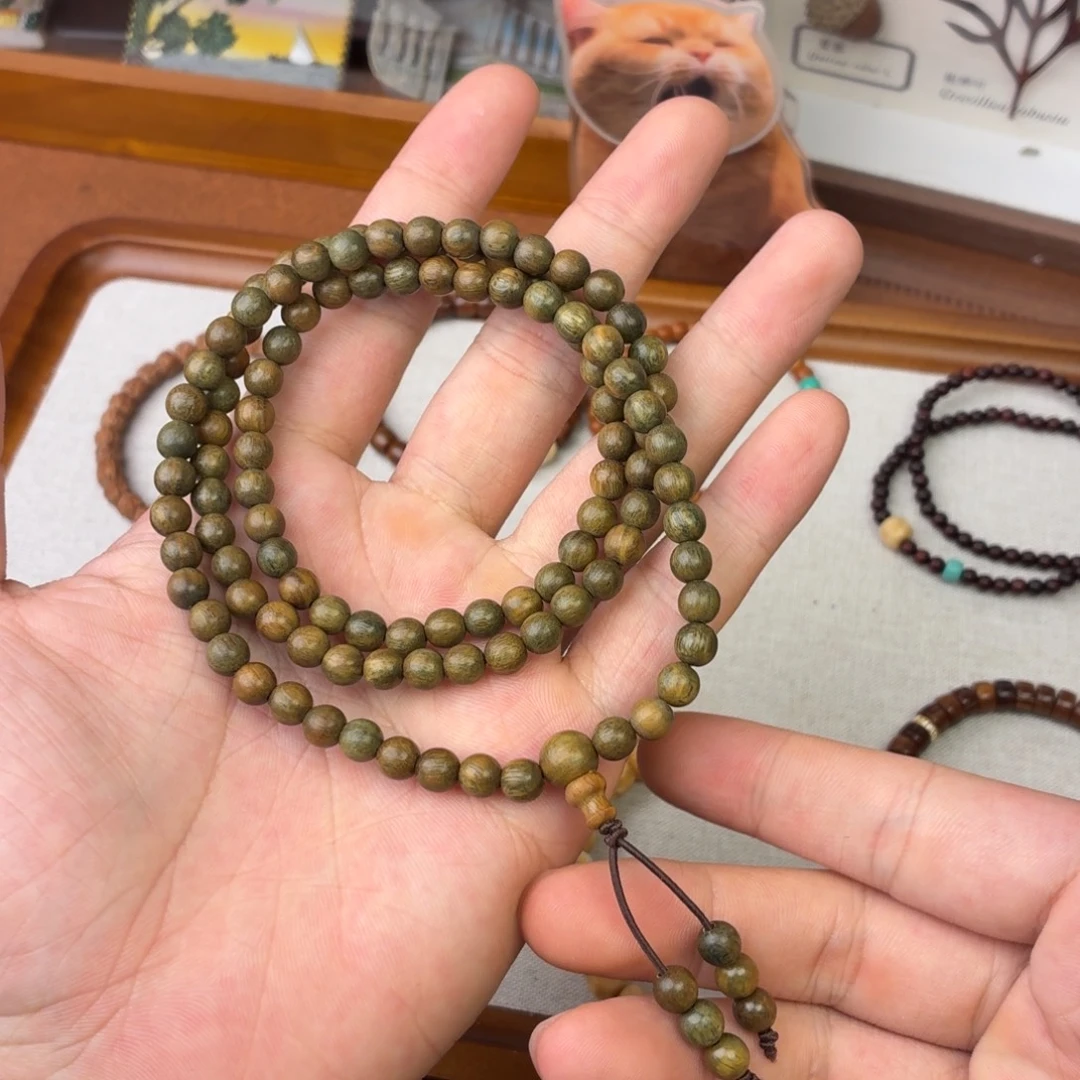 维腊木（绿檀）手串/手链