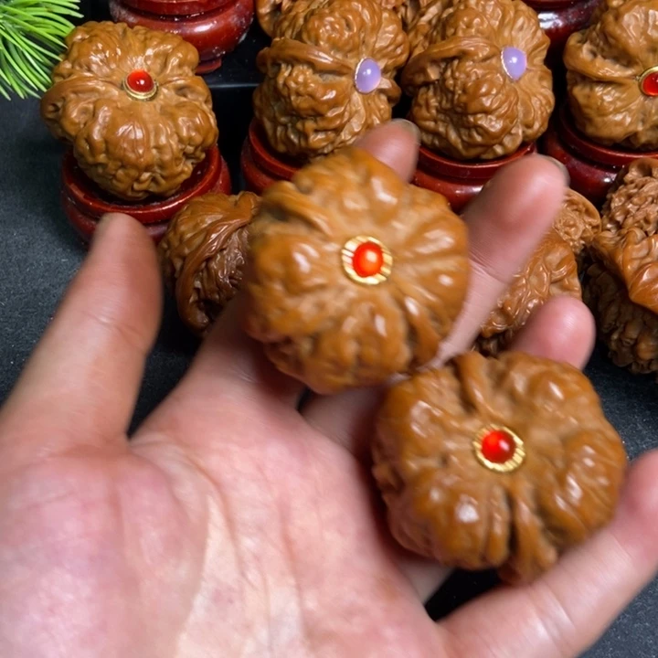 把件文玩核桃40蛤蟆
