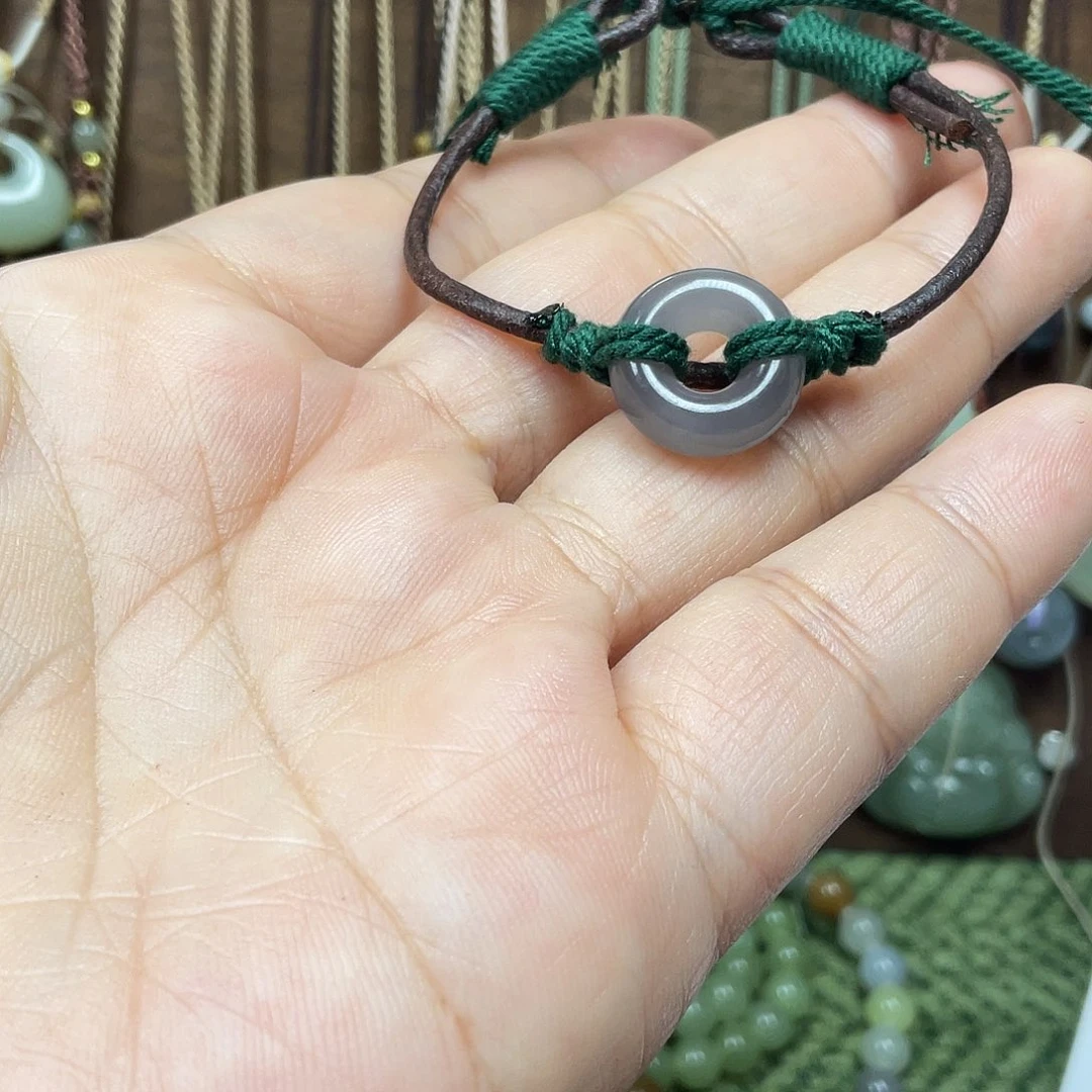 和田玉未镶嵌手绳