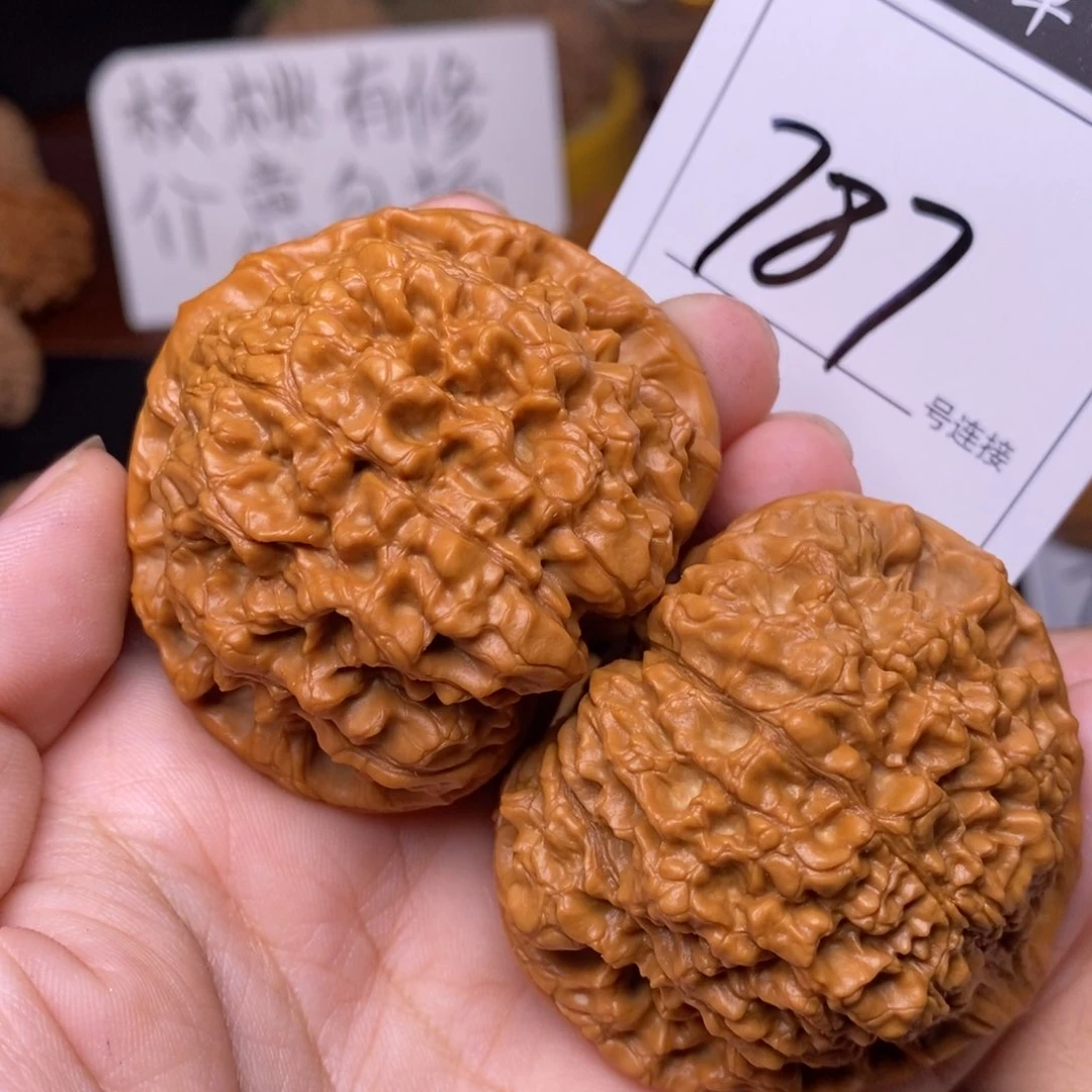 把件文玩核桃787官帽5.2