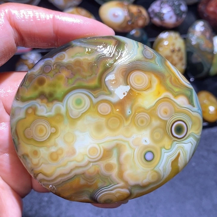 玛瑙/玉髓玛瑙吊坠未镶嵌