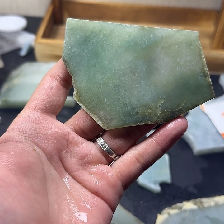翡翠未镶嵌颈饰纯天然缅甸翡翠