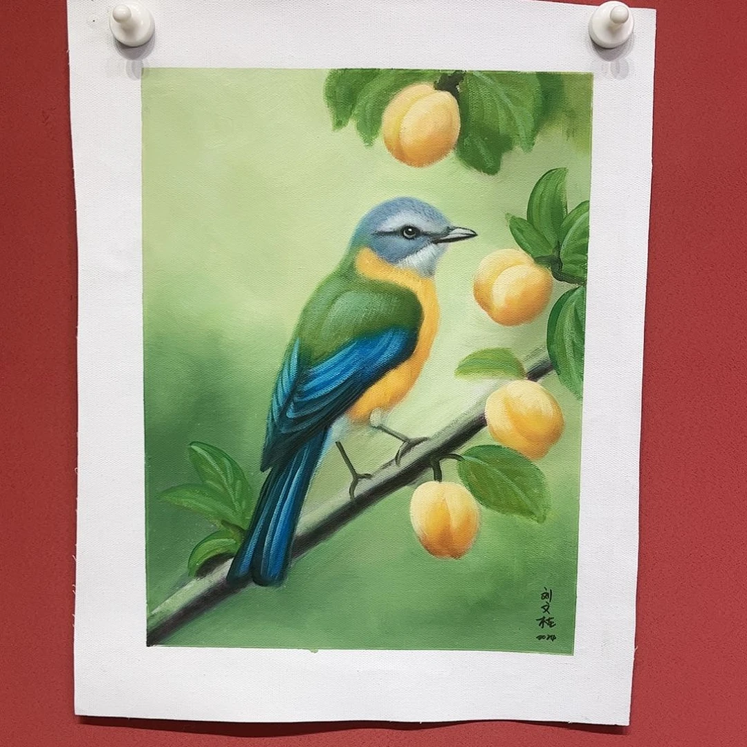 油画刘文桂油画作品