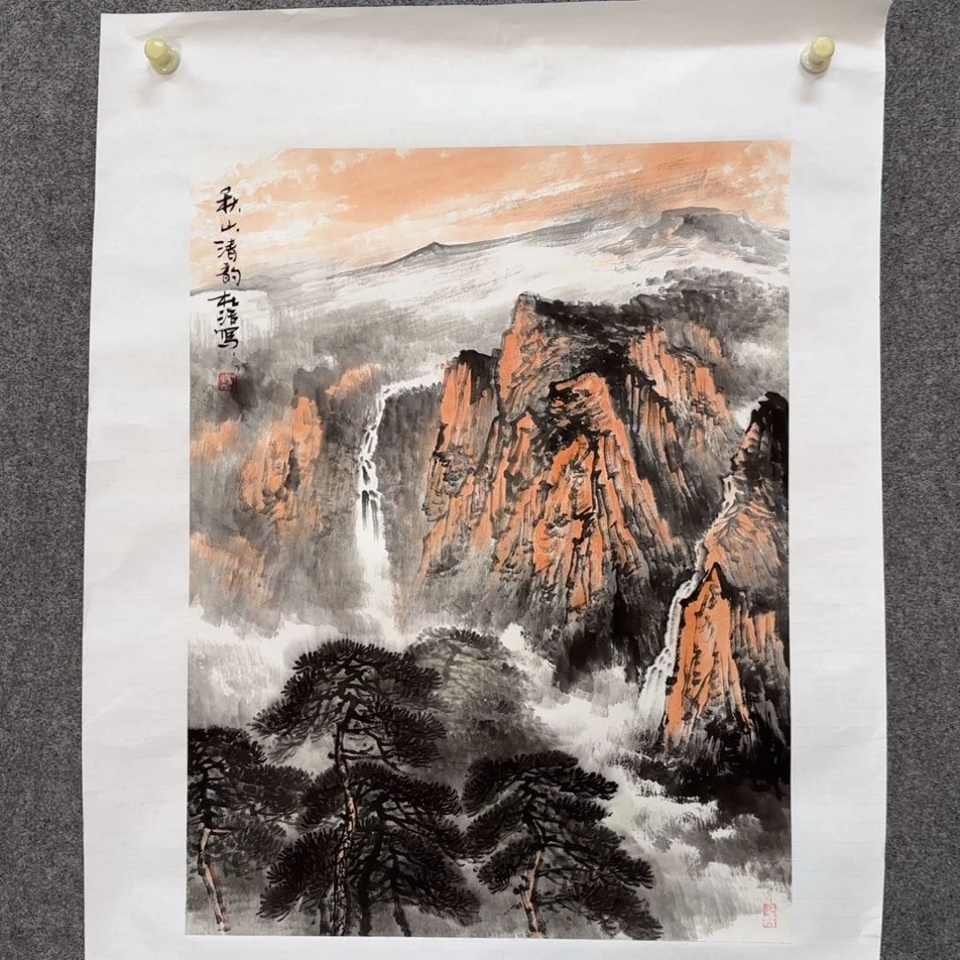 国画zz杜浩老师手绘作品