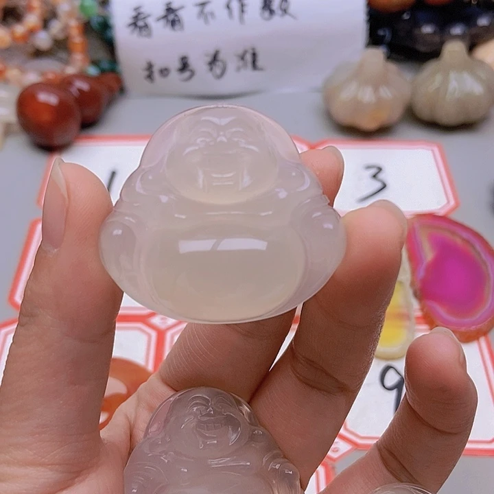 【闪购商品】未镶嵌玛瑙/玉髓珠宝半成品用****3