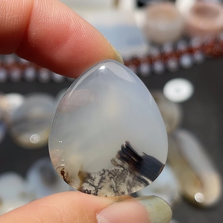 玛瑙/玉髓未镶嵌吊坠(不含链)