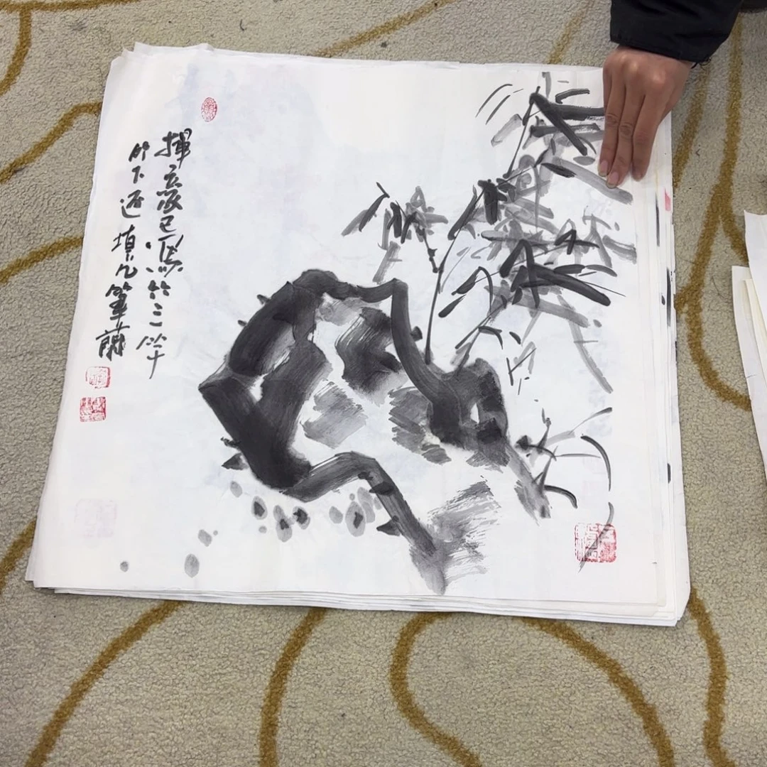 国画50-50斗方花鸟艺