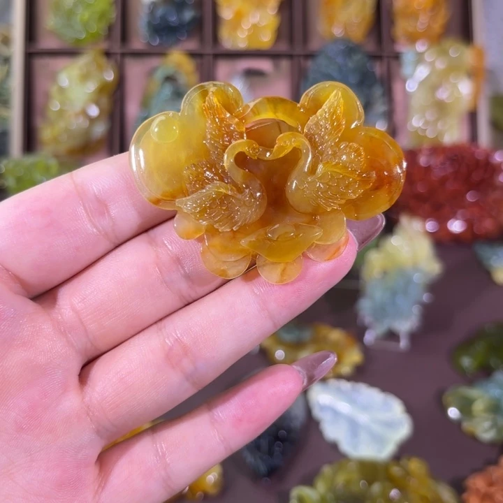 未镶嵌蛇纹石玉颈饰
