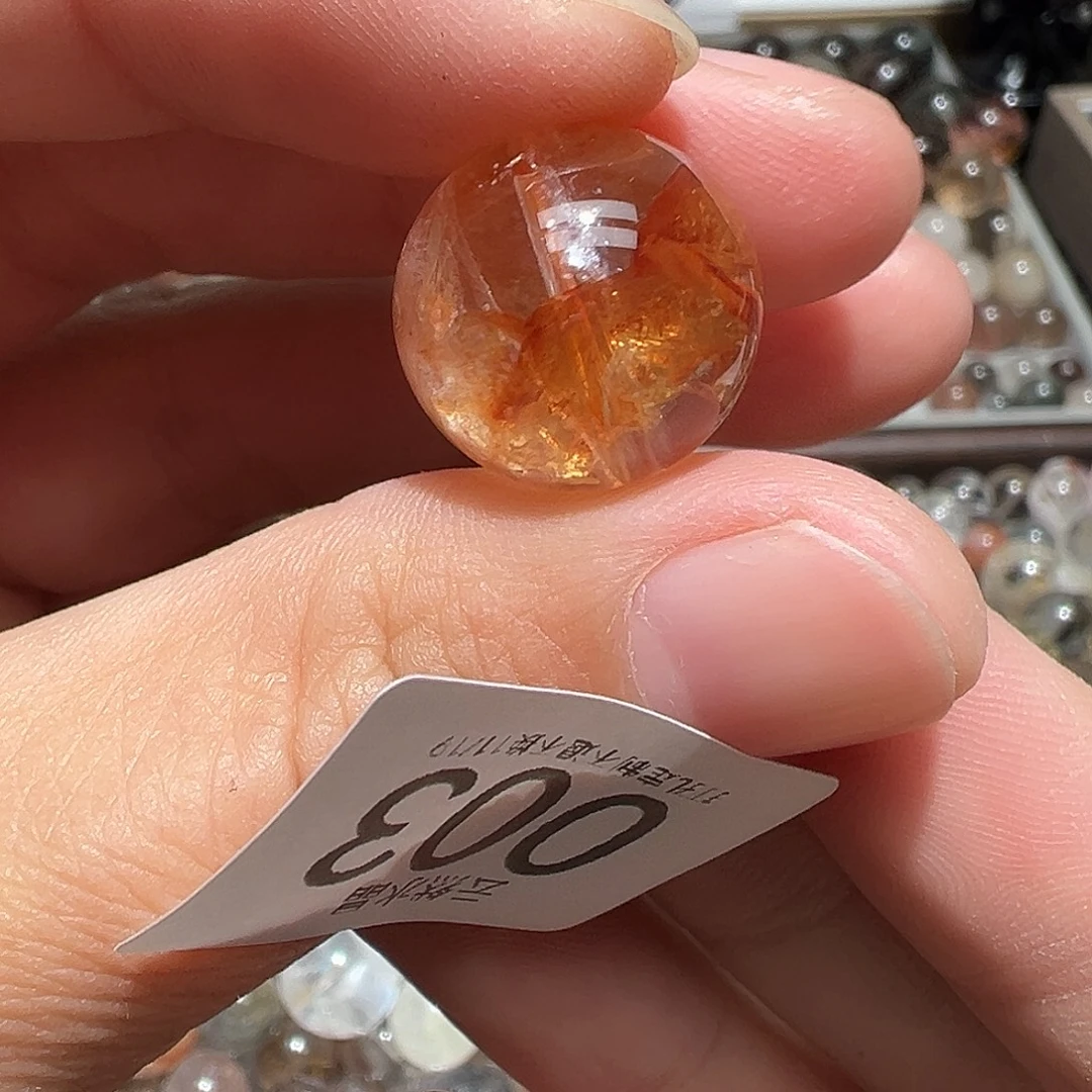 14K金镶嵌水晶珠宝半成品