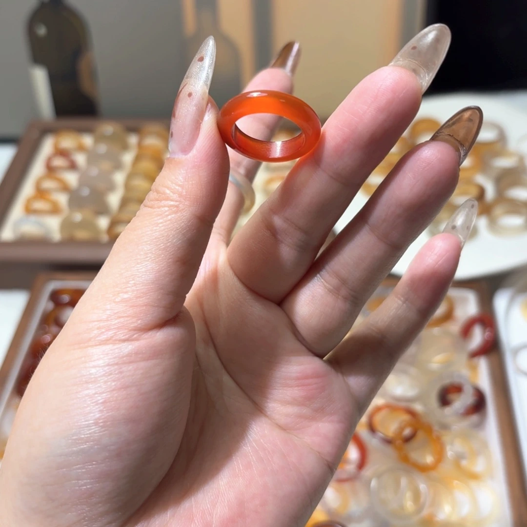 合金戒指玛瑙/玉髓236港11