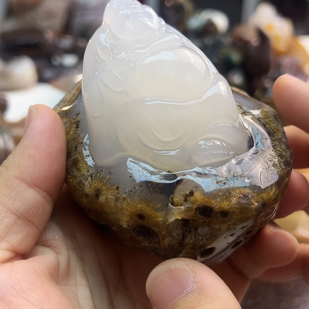 玛瑙/玉髓未镶嵌颈饰