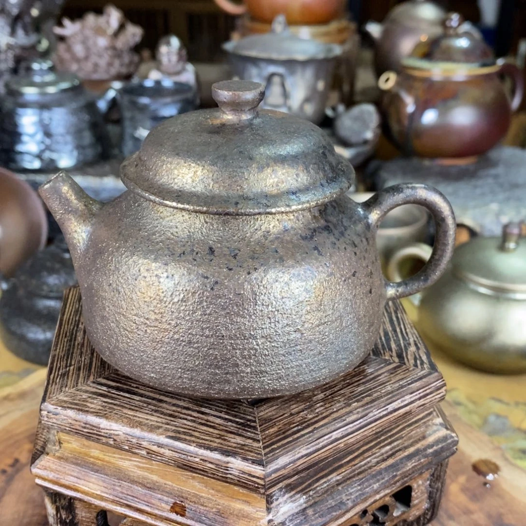 建水紫陶柴烧茶器，0006